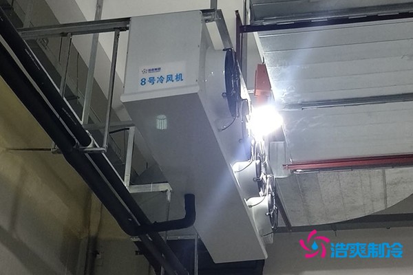 雅安華潤三九藥業(yè)陰涼庫冷風(fēng)機(jī)實拍