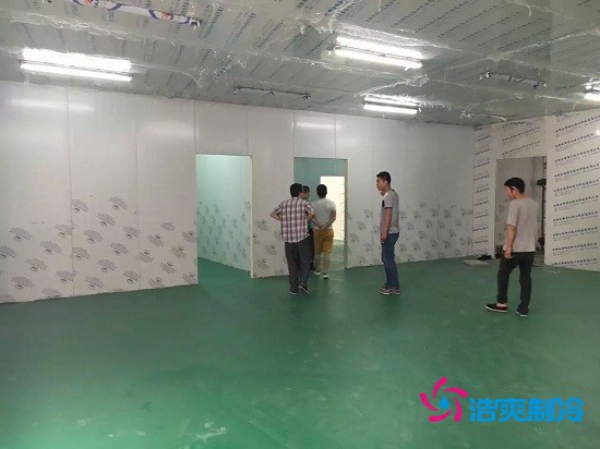 四川核源實業(yè)1000平方核桃氣調保鮮冷庫建造案例