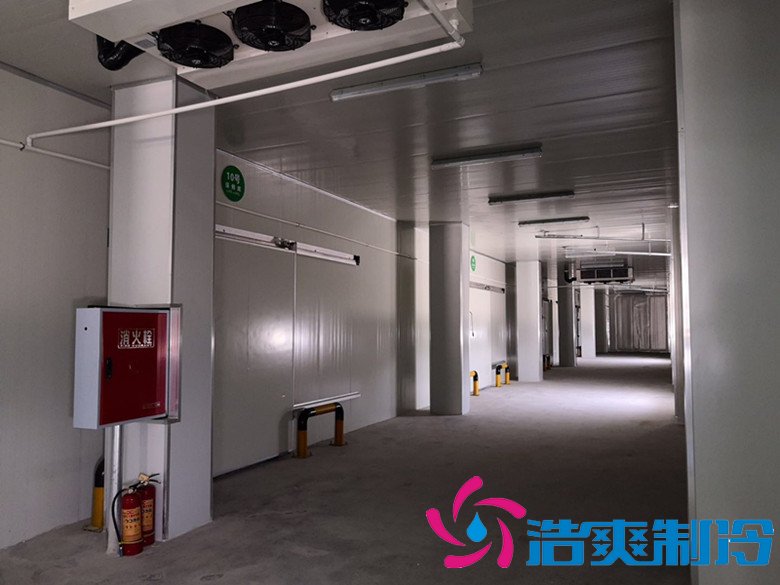 浙江佳時食品3000㎡牛肉、豆制品加工低溫冷藏冷凍庫完工圖片